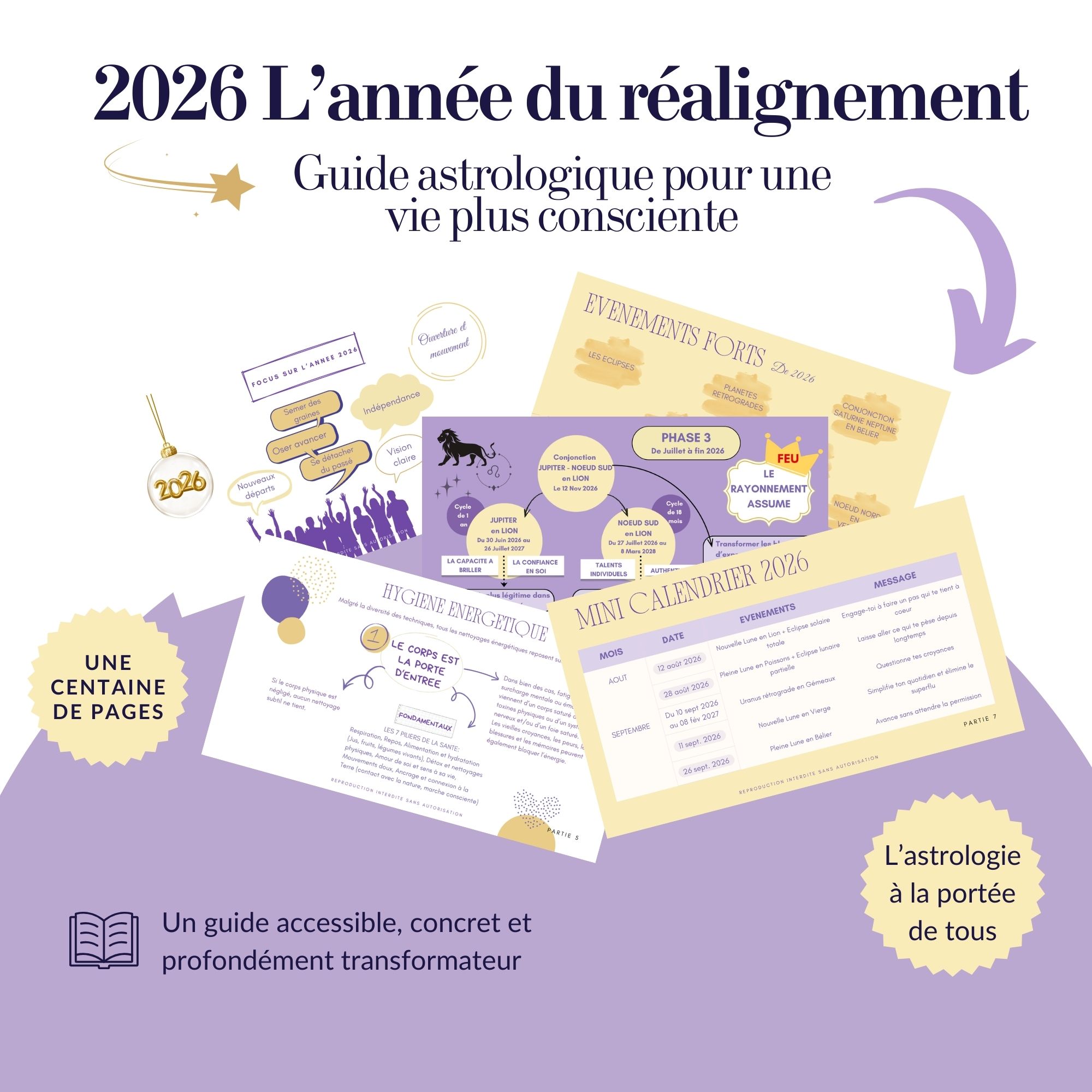 2026, l'année du réalignement – Guide astrologique pour une vie plus consciente - visuel 1
