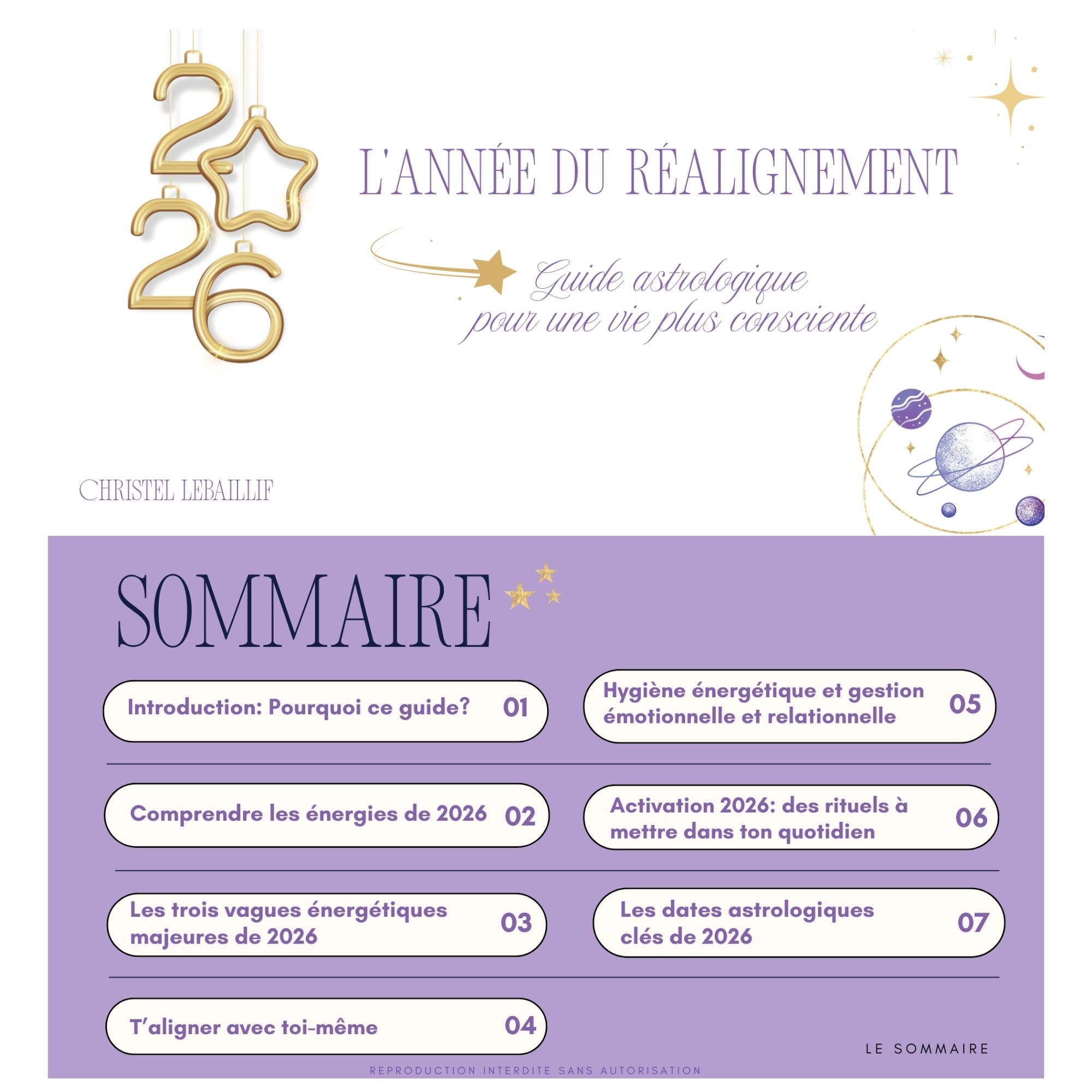 2026, l'année du réalignement – Guide astrologique pour une vie plus consciente - visuel 2