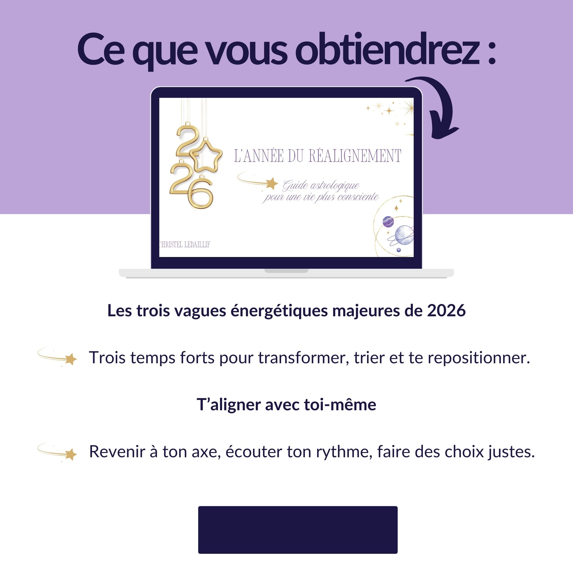 2026, l'année du réalignement – Guide astrologique pour une vie plus consciente - visuel 4